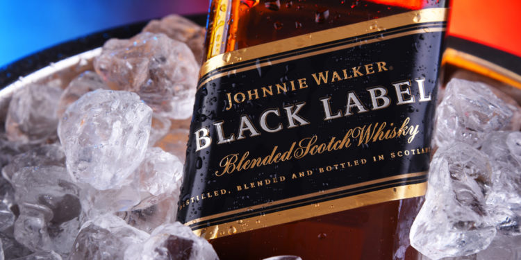Personalize your own Johnnie Walker whiskey bottle