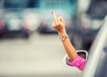 Origin of Middle Finger Gesture